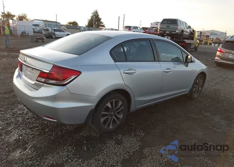 2013 Honda Civic Ex-L from USA, damaged, VIN 19XFB2F93DE288910